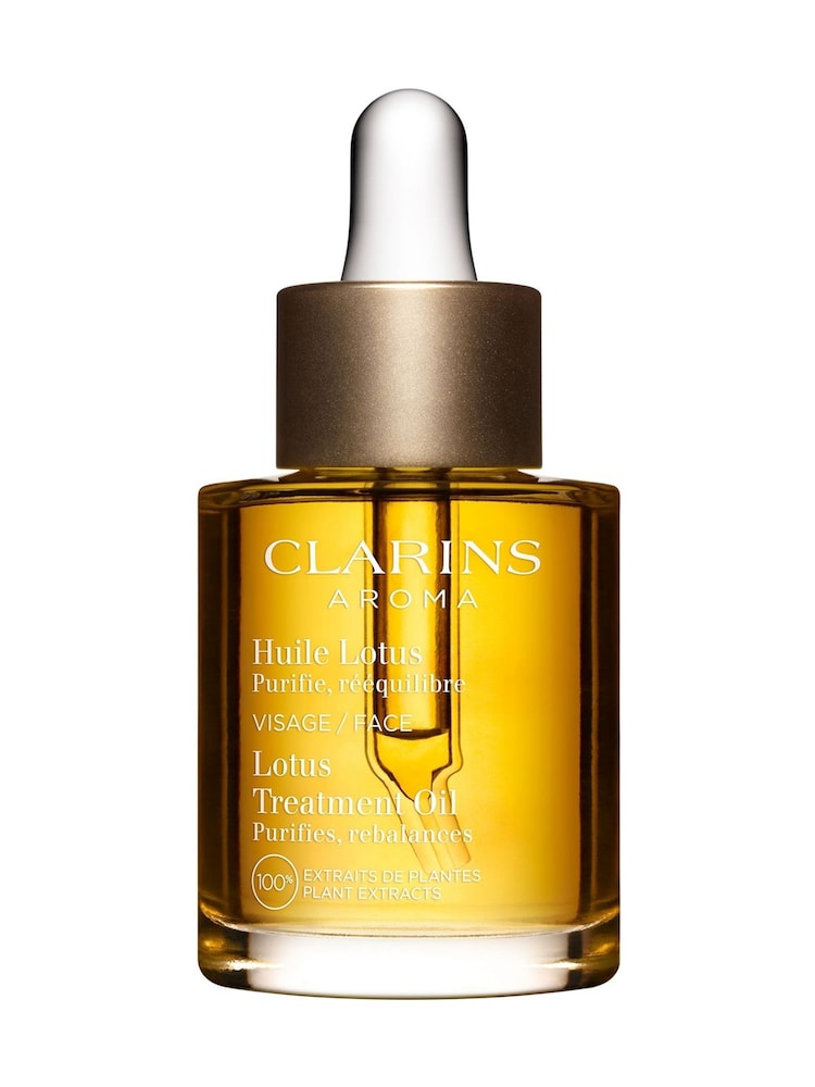 Clarins Lotus Face Treatment Oil 30ml - Image 1 of 5