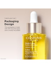 Clarins Lotus Face Treatment Oil 30ml - Image 8 of 8