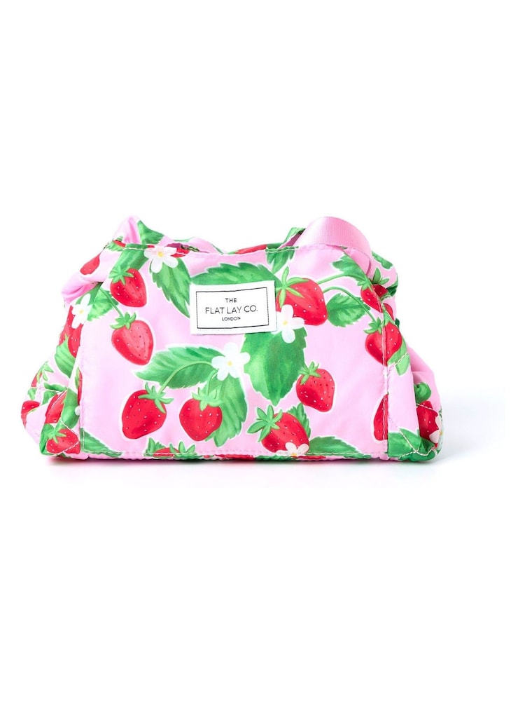 The Flat Lay Co. Open Flat Drawstring Makeup Bag - Image 1 of 5