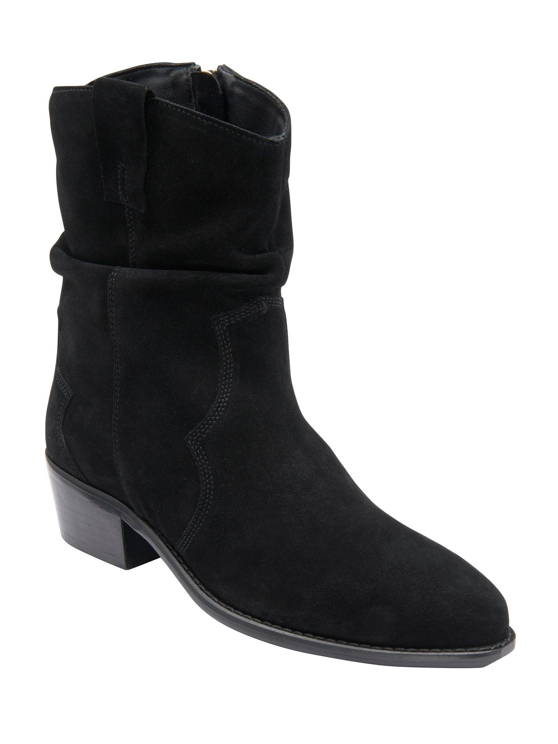 Lotus Women's Black Suede 'Dolly' Mid-Calf Boots | : Size 4 - Image 5