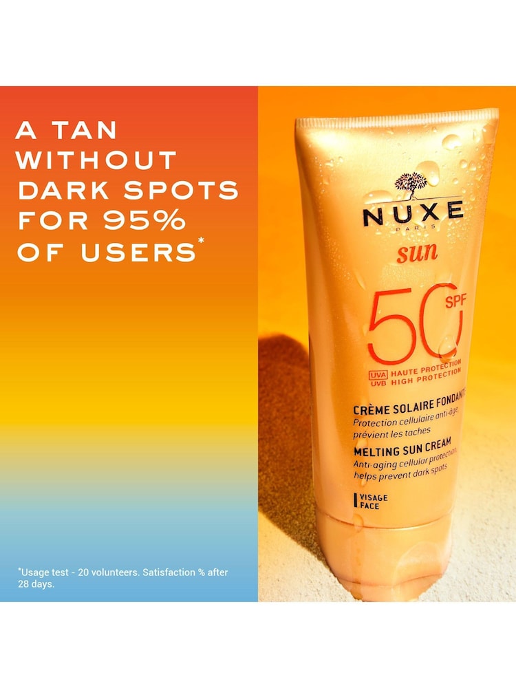 Nuxe SPF 50 Melting High Protection Face Sun Cream  50ml - Image 2 of 5
