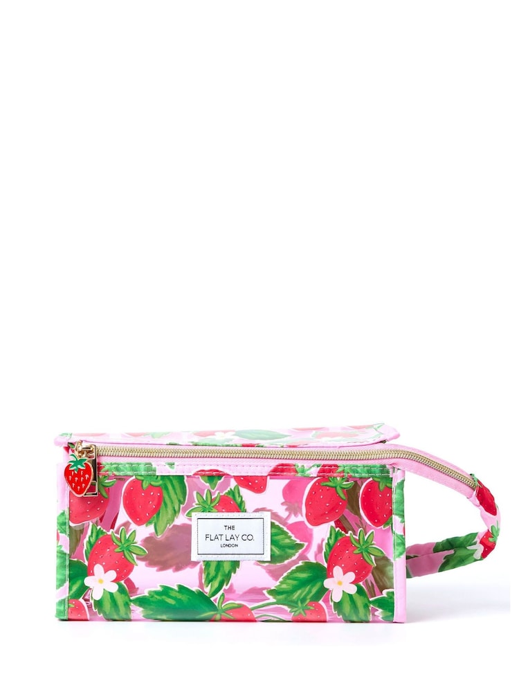 The Flat Lay Co. Open Flat Jelly Box Makeup Bag - Image 1 of 5