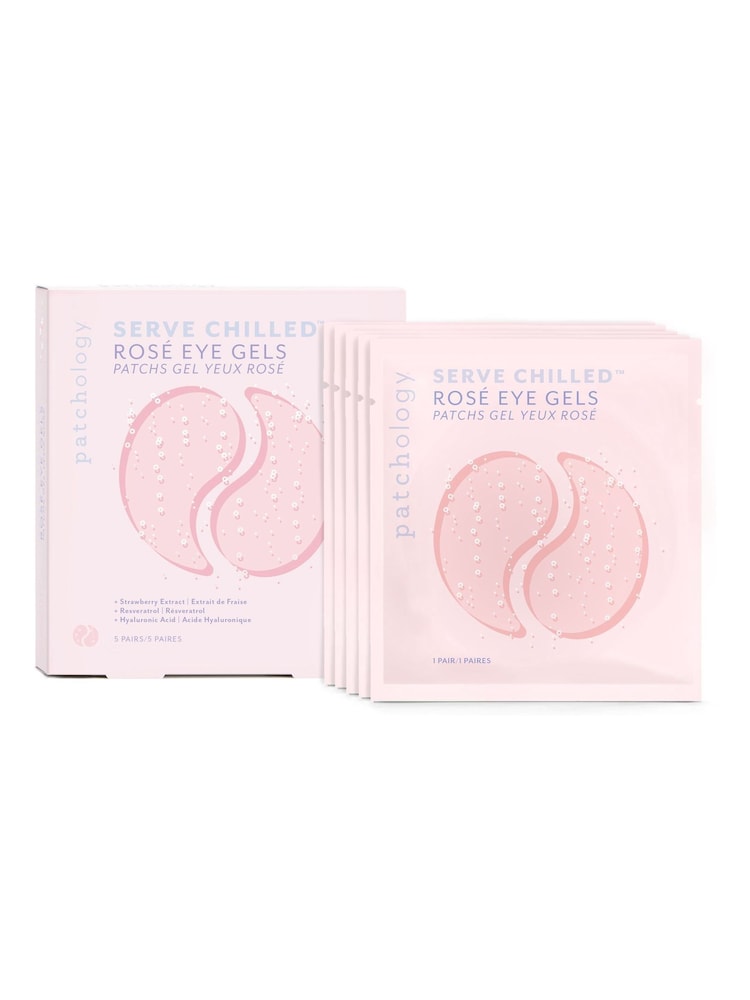 Patchology Serve Chilled Rosé Eye Gels 5 Pack - Image 2 of 5