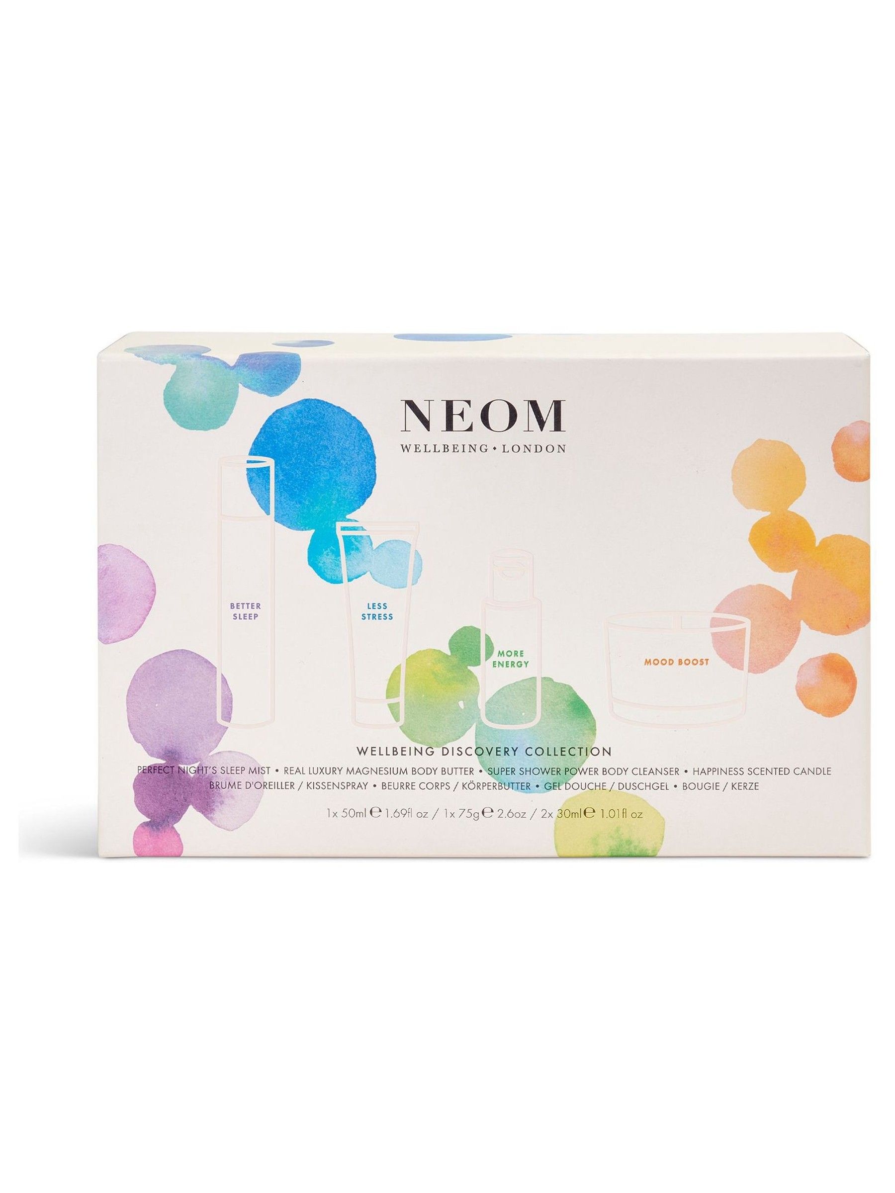 Neom Unisex White Wellbeing Discovery Collection