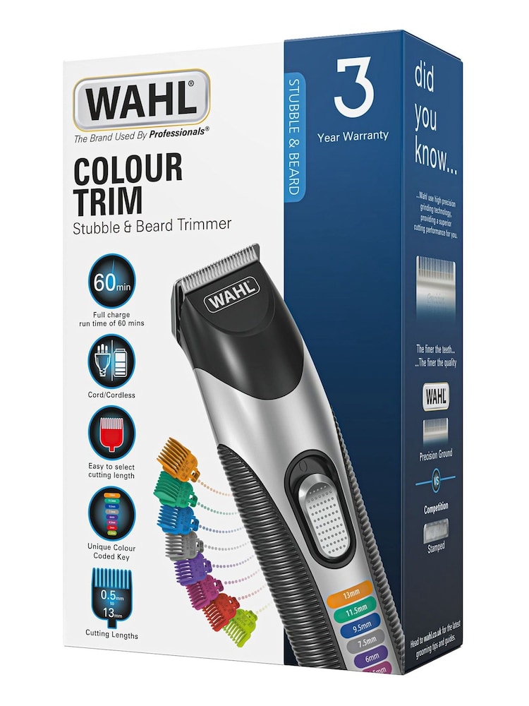 Wahl Colour Trim Stubble And Beard Trimmer Kit - Image 2 of 6