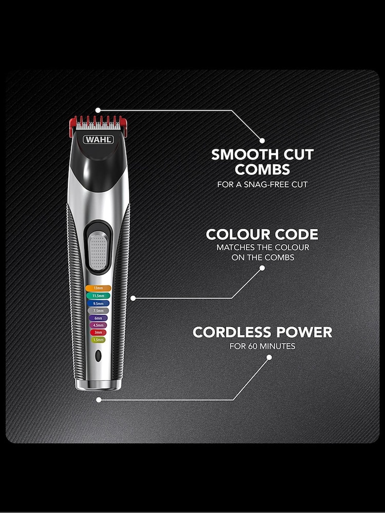 Wahl Colour Trim Stubble And Beard Trimmer Kit - Image 6 of 6