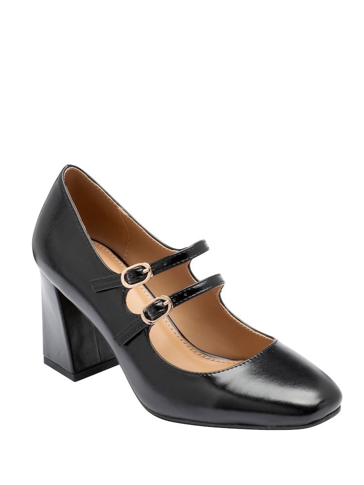 Lotus Heeled Mary Jane Shoes - 4суретінің 1 суреті Lotus Heeled Mary Jane Shoes - 4суретінің 1 суреті