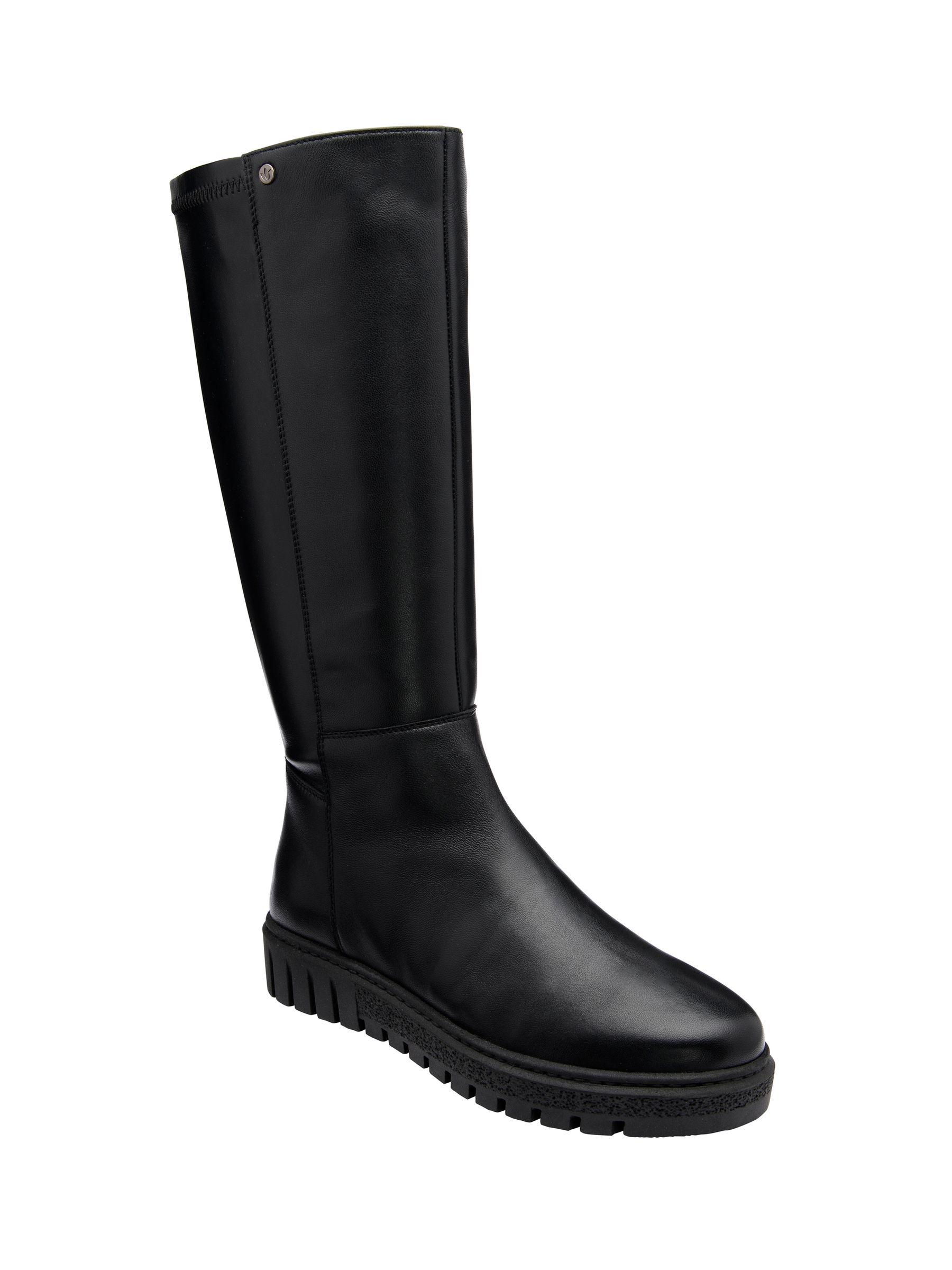 Lotus Women's Black Sable Knee High Boots - Size 4 - Image 3