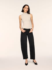SPANX Black Authentic 360 Barrel Leg Jeans SPANXshape™ - Image 1 of 3