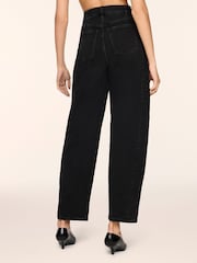 SPANX Black Authentic 360 Barrel Leg Jeans SPANXshape™ - Image 3 of 3