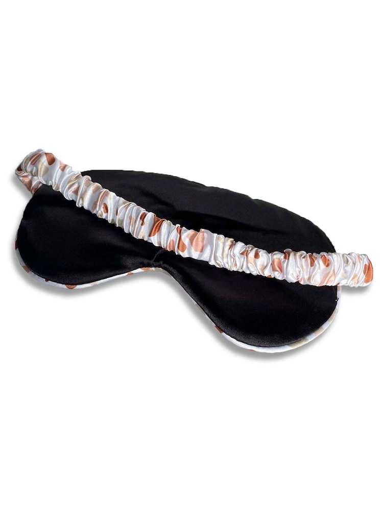The Flat Lay Co. Oversized Satin Sleep Eye Mask - Image 2 of 2