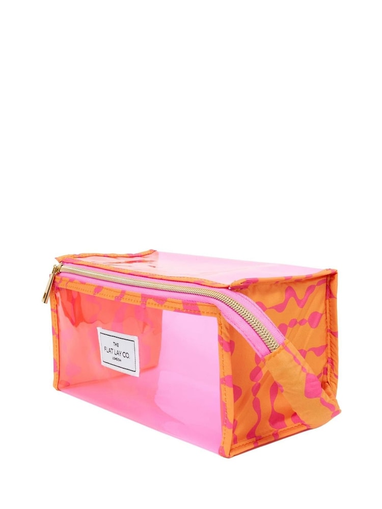The Flat Lay Co. Open Flat Jelly Box Makeup Bag - Image 2 of 5