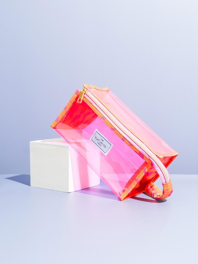 The Flat Lay Co. Open Flat Jelly Box Makeup Bag - Image 5 of 5