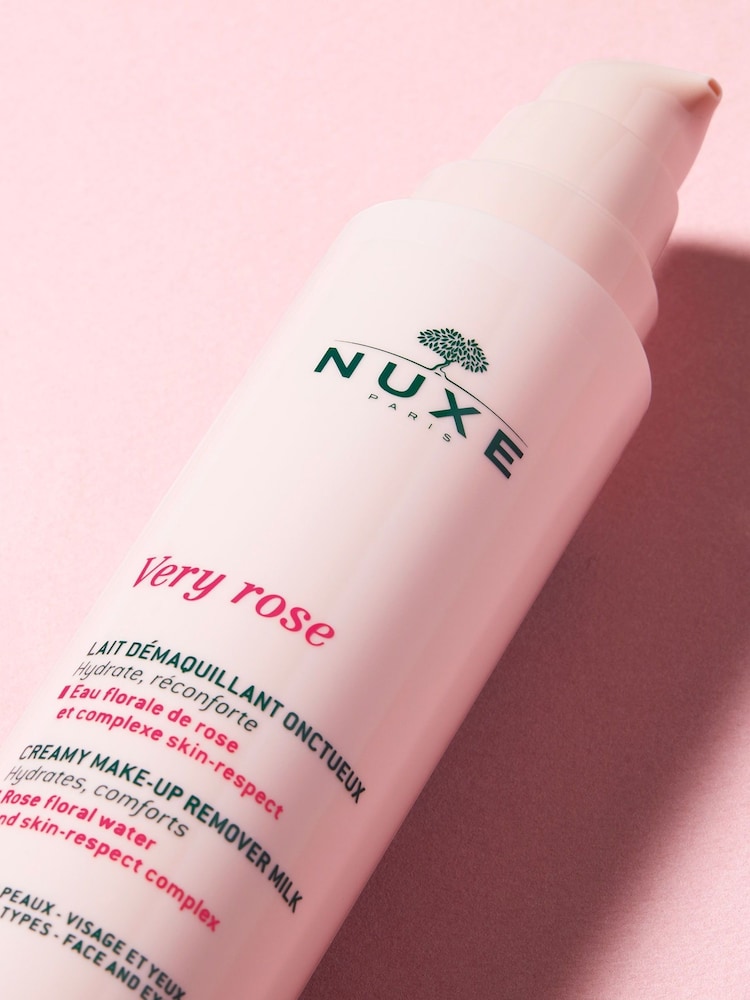 Nuxe Very Rose Creamy Milk Makeup Remover 200ml - Image 2 of 4 Nuxe Very Rose Creamy Milk Makeup Remover 200ml - Image 2 of 4