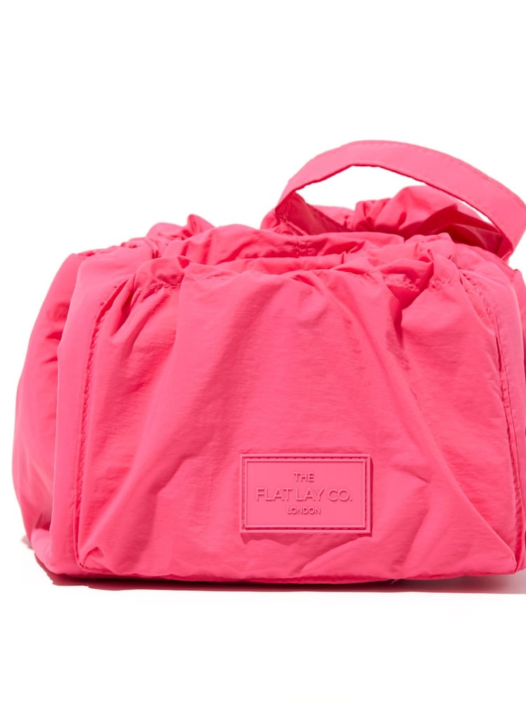The Flat Lay Co. Parachute Open Flat Drawstring Makeup Bag - Image 4 of 4