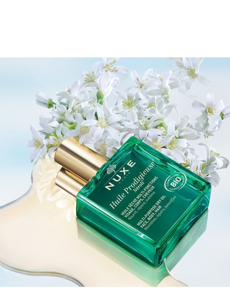 Nuxe Huile Prodigieuse Neroli Multi-Purpose Dry Oil for Face, Body and Hair 100ml - Image 2 of 5