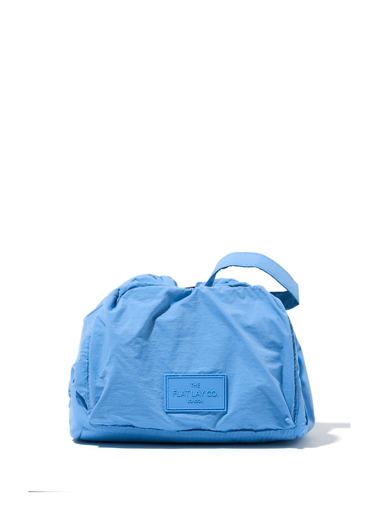 The Flat Lay Co. Parachute Open Flat Drawstring Makeup Bag - Image 1 of 5
