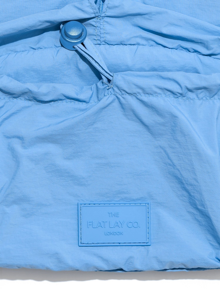 The Flat Lay Co. Parachute Open Flat Drawstring Makeup Bag - Image 5 of 5