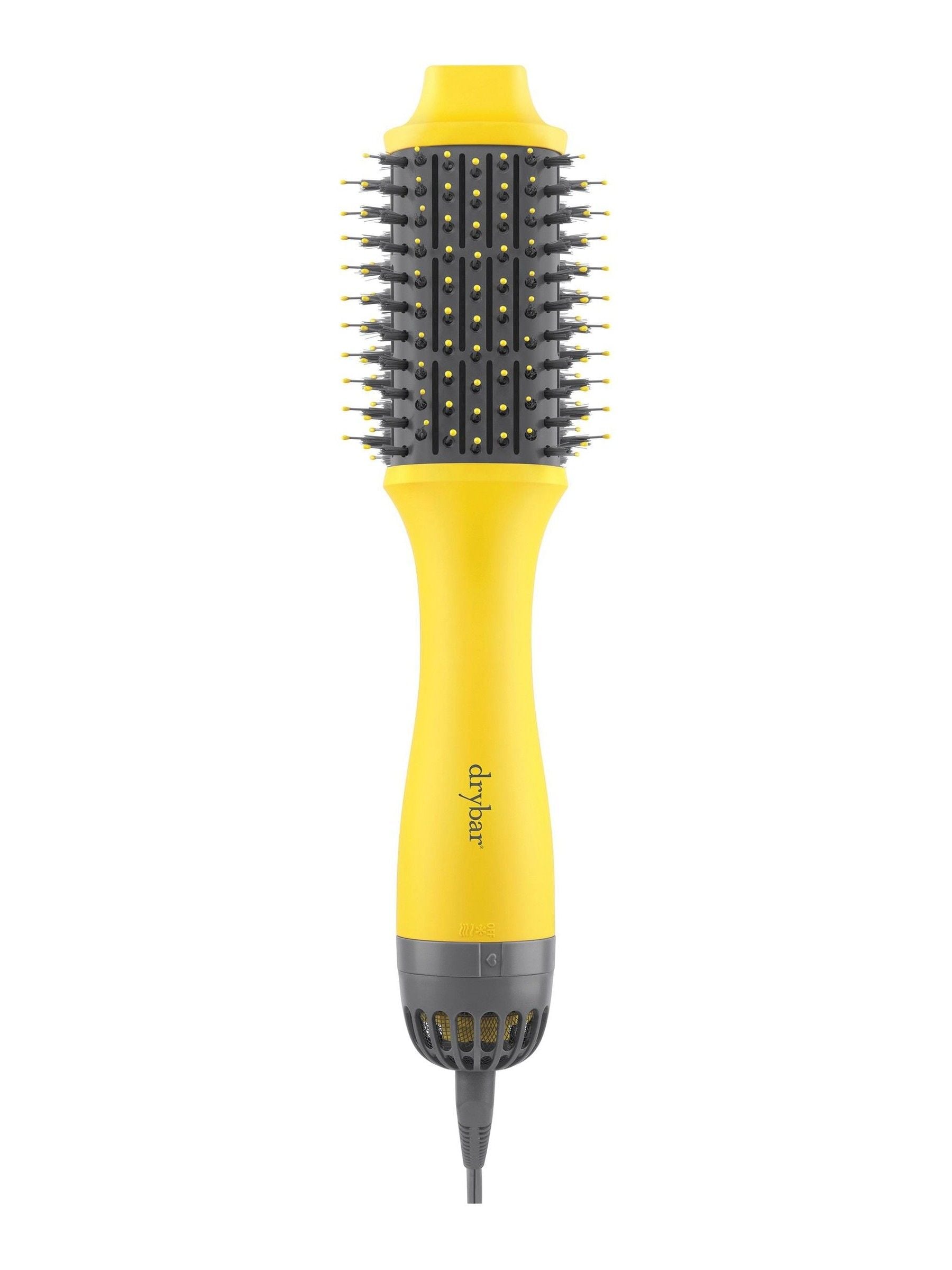 Drybar Double Shot Oval Blow-Dryer Brush | 2.4-inch Hot Air Brush For Voluminous Waves | Less Frizz, More Shine and Smooth Blow-Dry with Ionic Technology | 2-in-1 Hair Dryer and Styler - Image 3