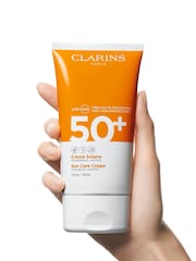 Clarins Sun Care Cream UVB/UVA 50+ for Body 150ml - Image 4 of 5