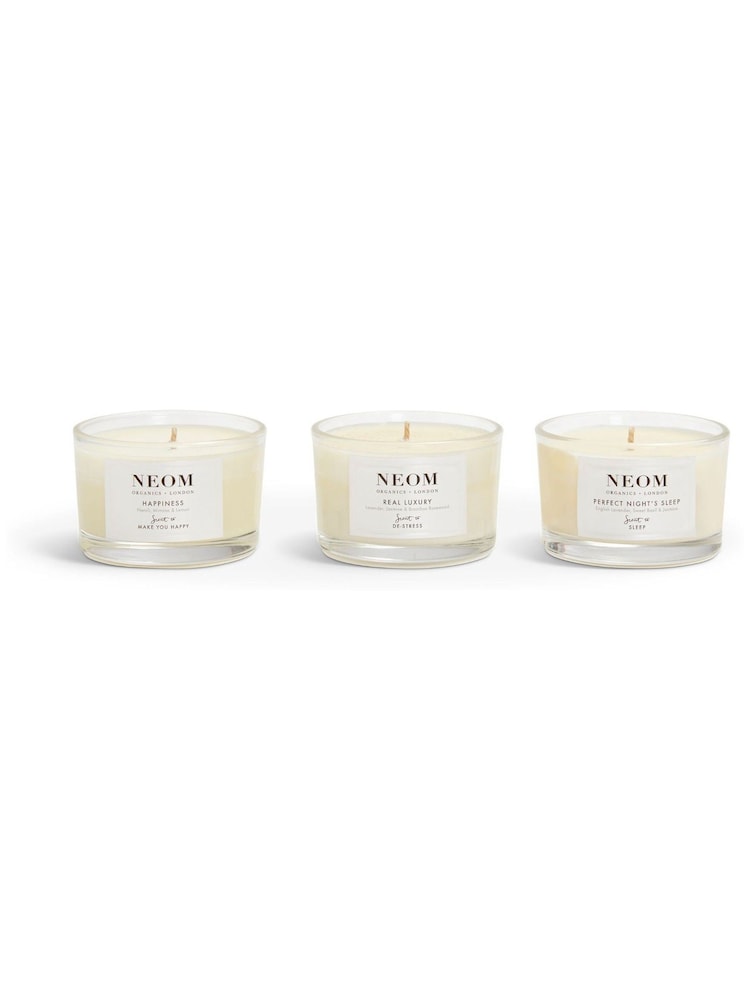 NEOM Wellbeing Candle Trio - Image 1 of 3