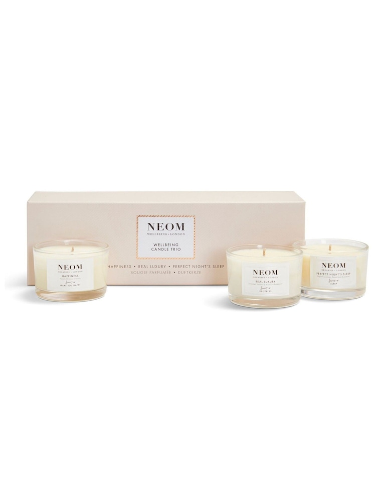 NEOM Wellbeing Candle Trio - Image 3 of 3