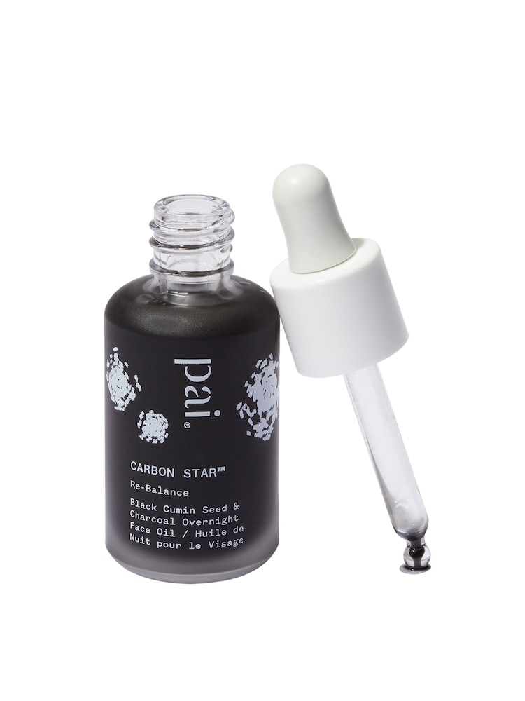 PAI Star, Black Cumin Seed & Vegetable Charcoal Detoxifying Overnight Face Oil 30ml - Image 2 of 5