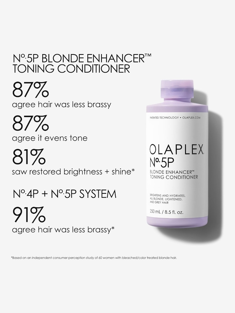 Olaplex No. 4P Blonde Enhancer Toning Shampoo 250ml - Image 5 of 5