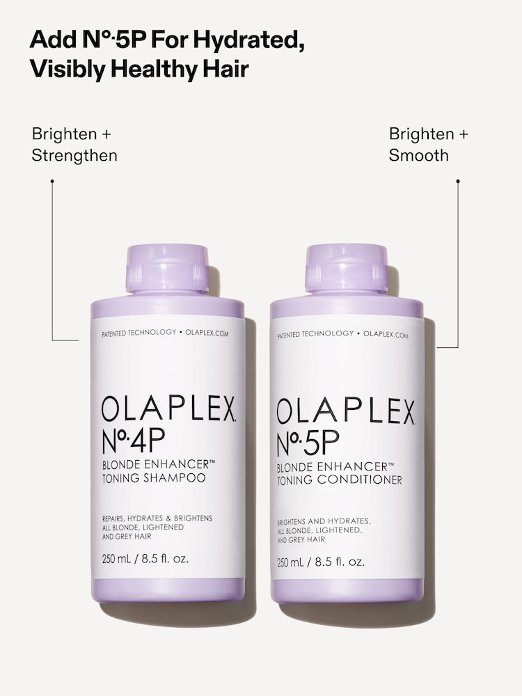 Olaplex No. 4P Blonde Enhancer Toning Shampoo 250ml - Image 8 of 8 Olaplex No. 4P Blonde Enhancer Toning Shampoo 250ml - Image 8 of 8