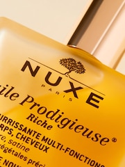 Nuxe Huile Prodigieuse® Riche Multi-Purpose Dry Oil for Face, Body and Hair 100ml - Image 4 of 5