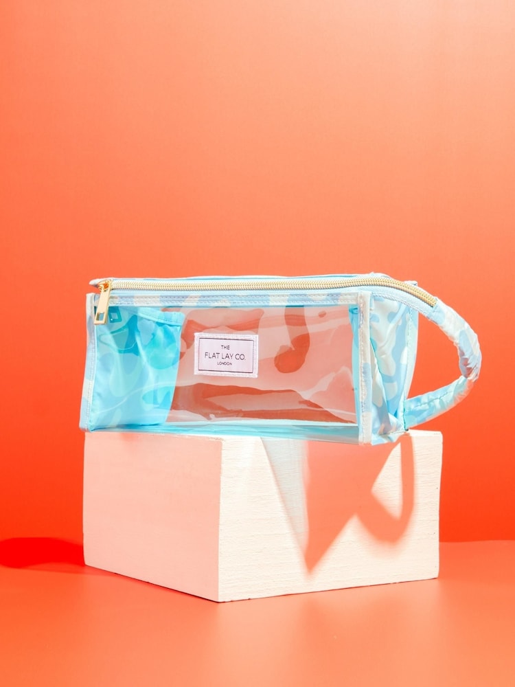 The Flat Lay Co. Open Flat Jelly Box Makeup Bag - Image 5 of 5