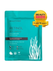 BeautyPro Retinol AntiAgeing Facial Sheet Mask - Image 1 of 5