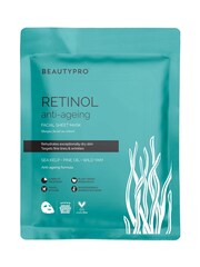 BeautyPro Retinol AntiAgeing Facial Sheet Mask - Image 5 of 5