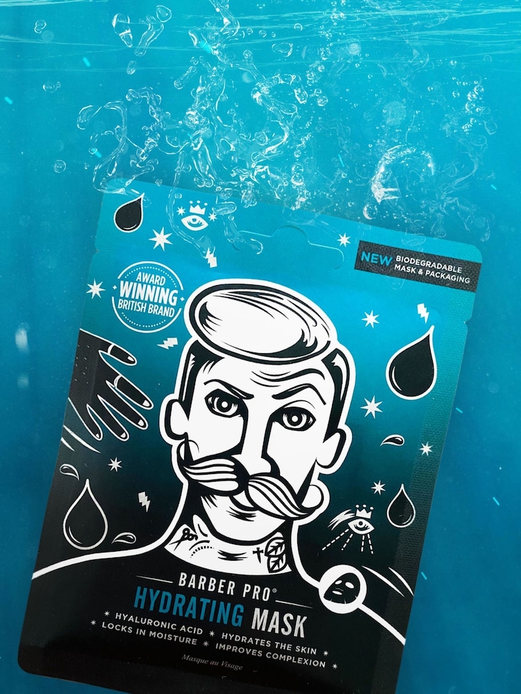 BARBER PRO HYDRATING Hyaluronic Acid Sheet Mask - Image 3 of 3