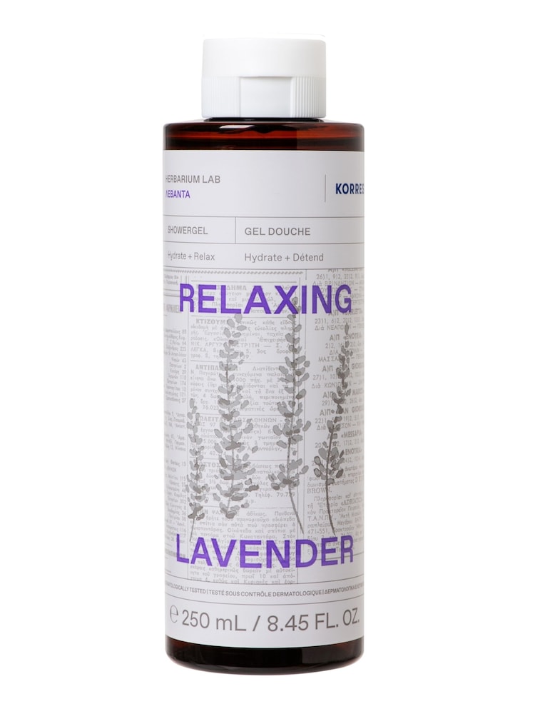 Korres Relaxing Shower Gel 250ml - Image 1 of 1