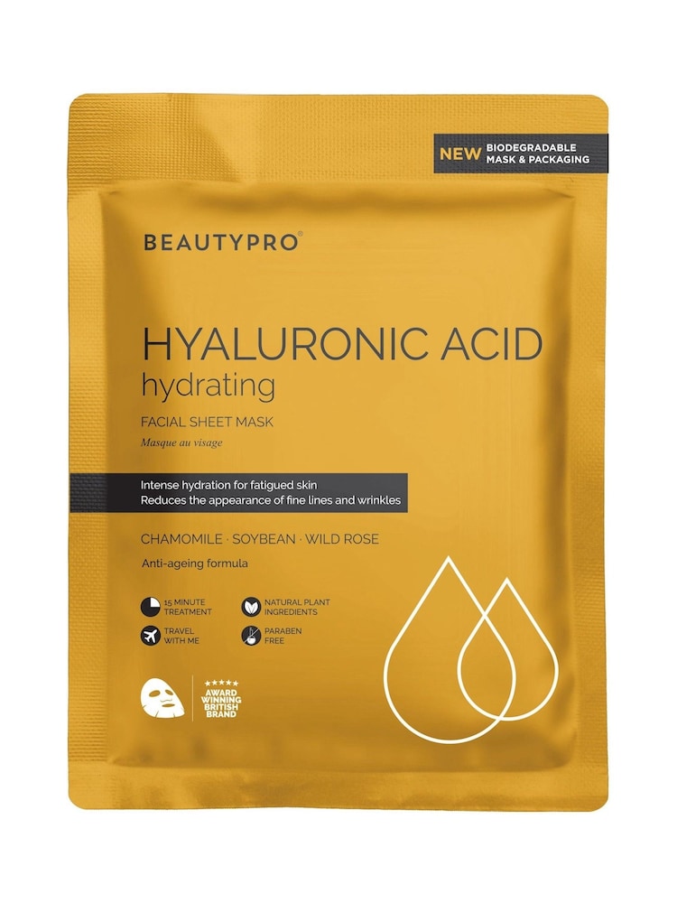 BeautyPro Hyaluronic Acid Hydrating Sheet Mask - Image 1 of 8