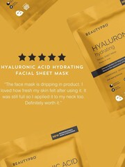 BeautyPro Hyaluronic Acid Hydrating Sheet Mask - Image 6 of 8