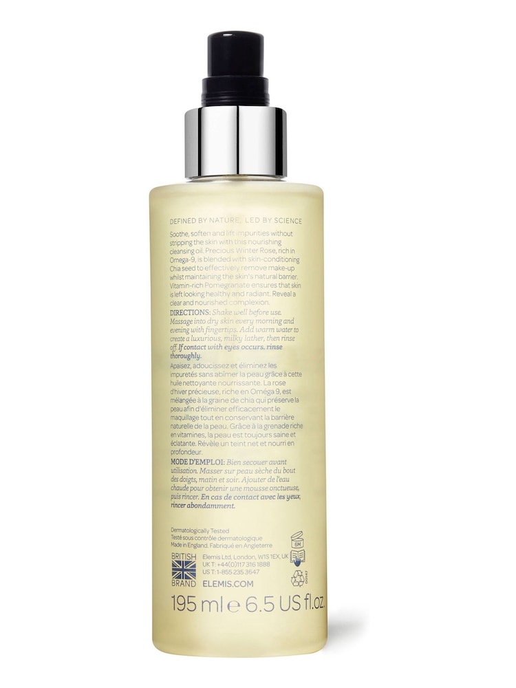 ELEMIS Nourishing Omega-Rich Cleansing Oil 195ml - Image 2 of 3