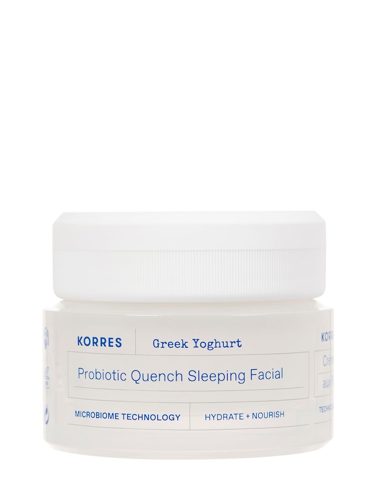 Korres Greek Yoghurt Probiotic Quench Sleeping Facial 40ml - Image 1 of 2