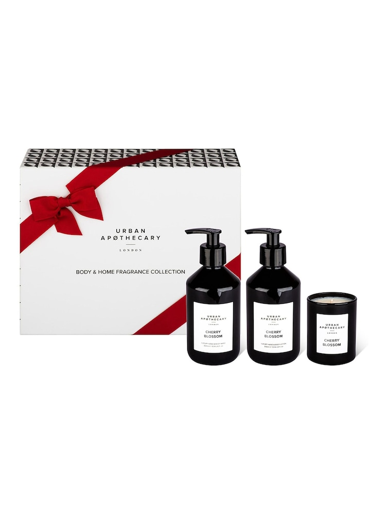 Urban Apothecary Cherry Blossom Body and Home Collection Gift Set (Worth £65) - Image 1 of 2