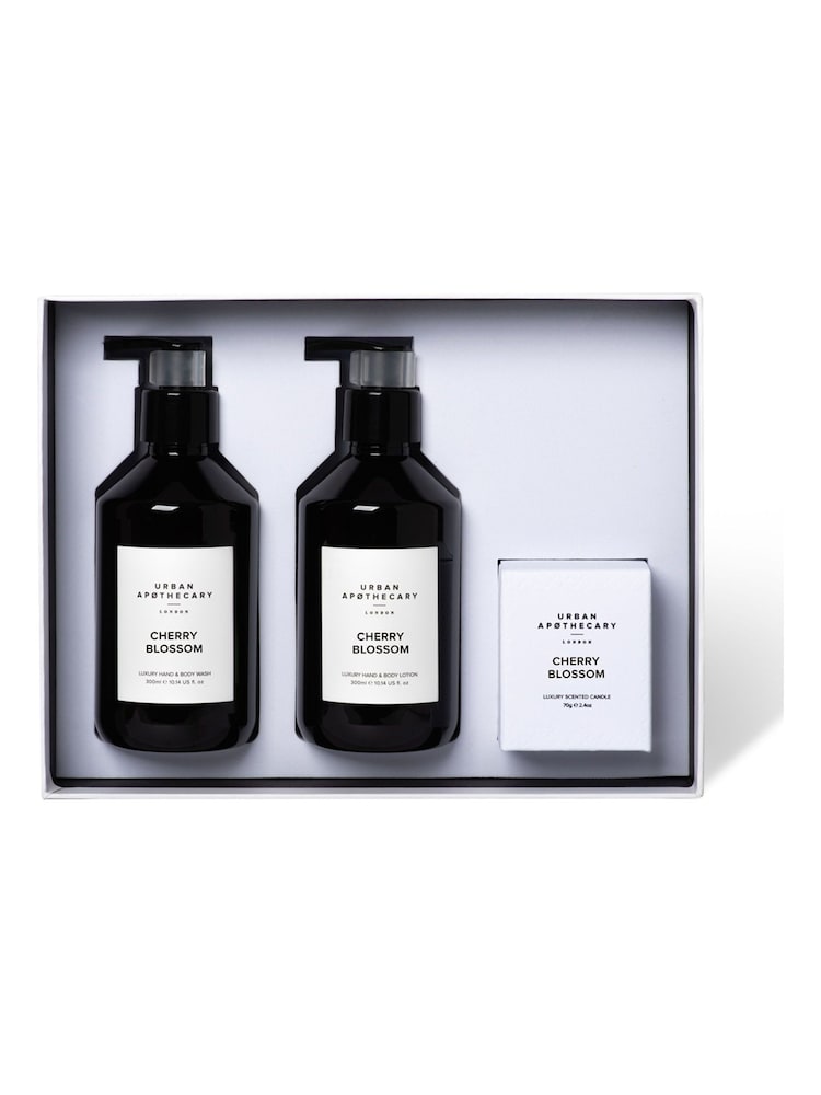 Urban Apothecary Cherry Blossom Body and Home Collection Gift Set (Worth £65) - Image 2 of 2