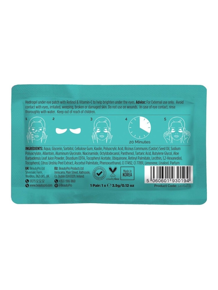 BeautyPro Retinol Under Eye Patches 3 Pack - Image 5 of 5