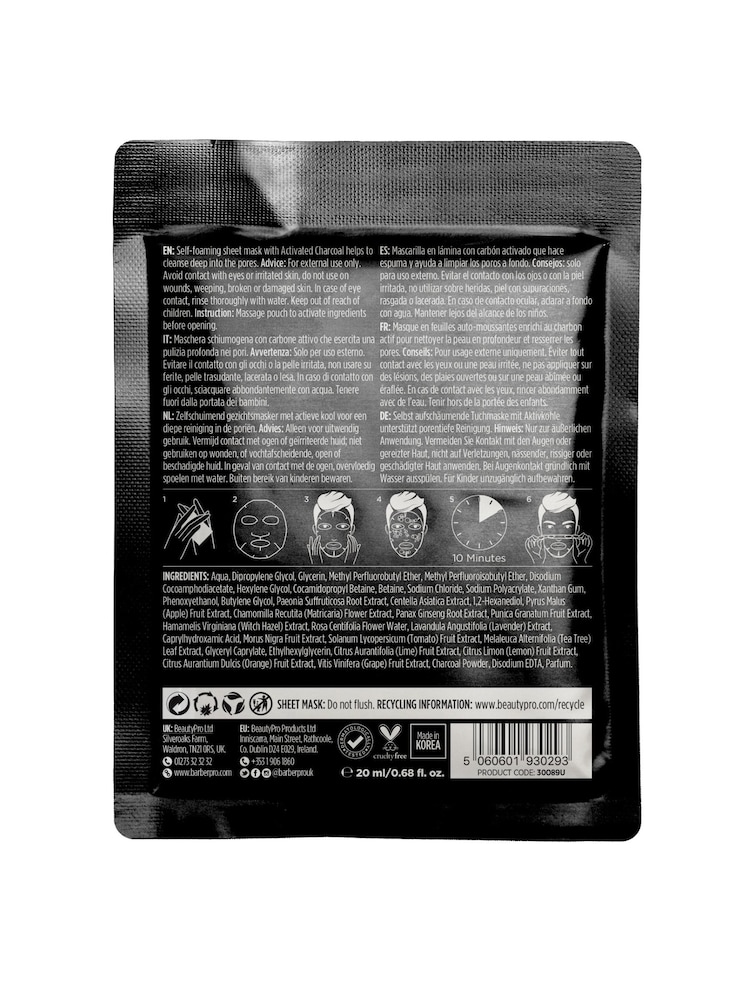 BARBER PRO Foaming Cleansing Mask - Image 2 of 5