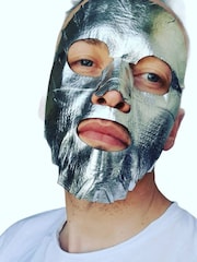 BARBER PRO Skin Renewing Foil Mask with Hyaluronic Acid & Q10 - Image 5 of 6