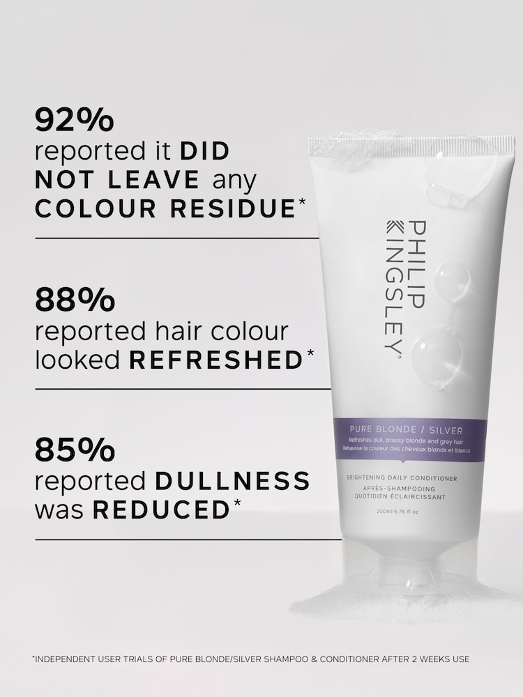 Philip Kingsley Pure Silver Purple Conditioner 200ml - Image 2 of 5