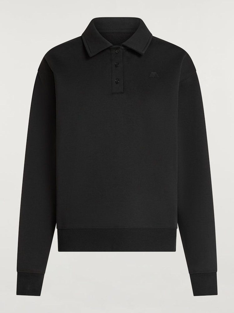 4th Arq Black Elliot Collared Sweatshirt - Image 5 of 5