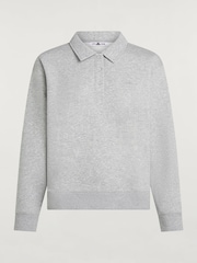 4th Arq Grey Elliot Collared Sweatshirt - Image 4 of 4