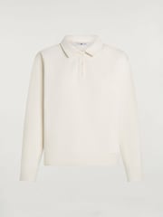 4th Arq Cream Elliot Collared Sweatshirt - Image 5 of 5