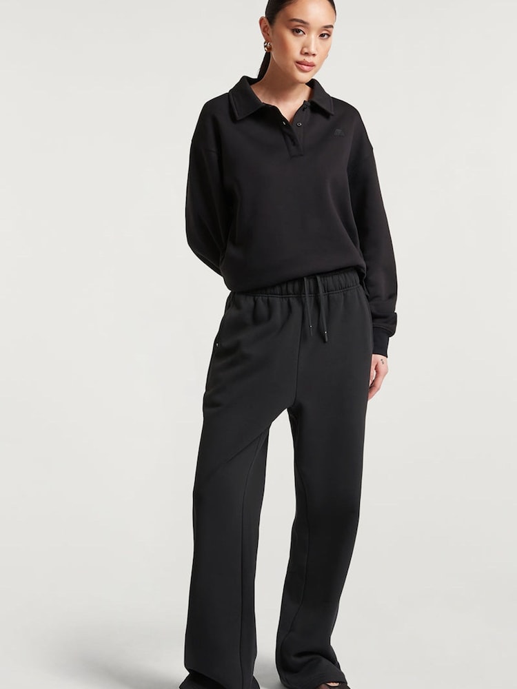 4th Arq Black Sena Wide Leg Joggers - Image 1 of 3