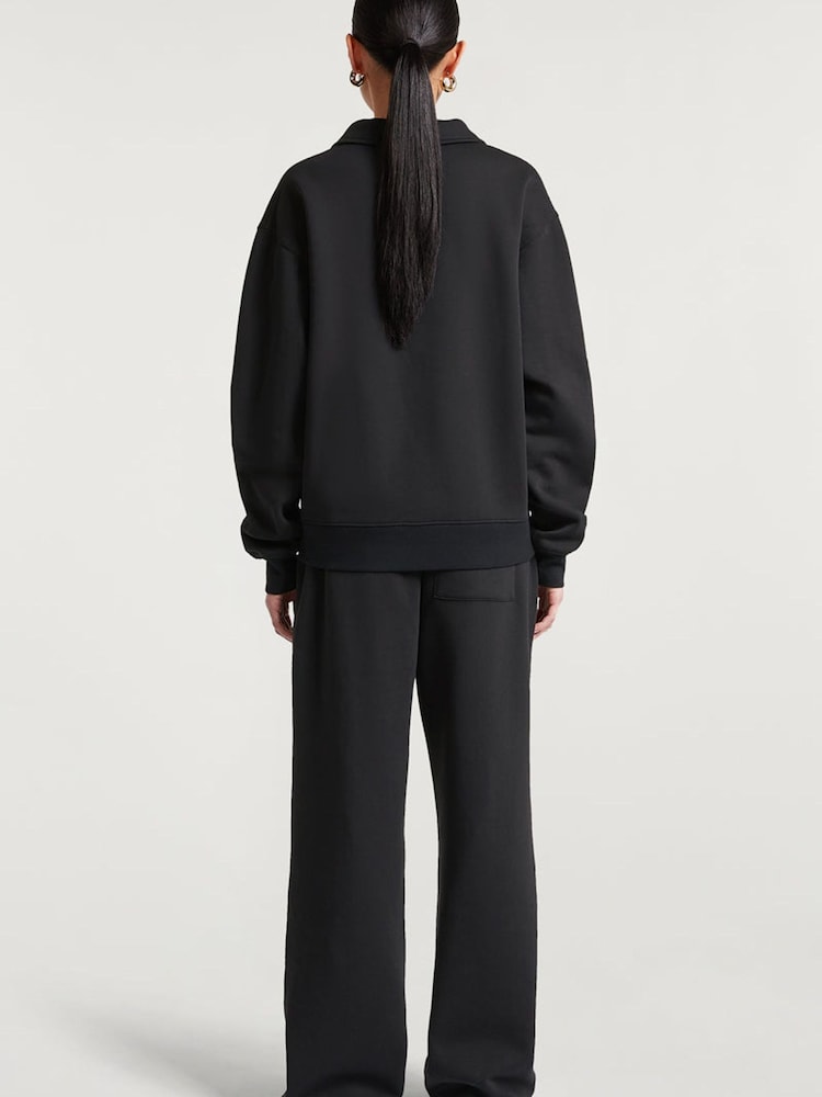 4th Arq Black Sena Wide Leg Joggers - Image 2 of 3